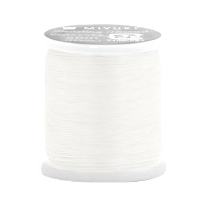 Miyuki Kordel beading Off white