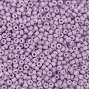 Miyuki 11/0 Rocailles Duracoat opaque crocus purple 11-4486