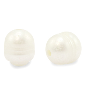 BQ S&uuml;sswasser Perlen Rice 12x10mm Natural white