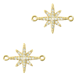 Zirconia Zwischenst&uuml;ck Star Gold