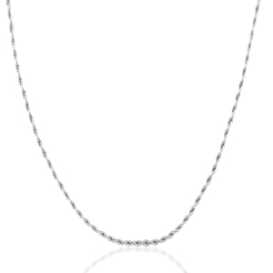 Stainless Steel - Rostfrei Stahl Gliederkette Silber
