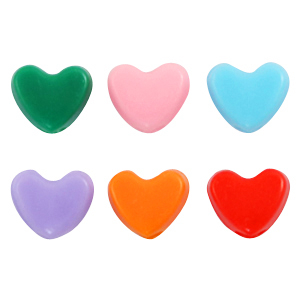 Acryl Buchstaben Herzen Multicolour