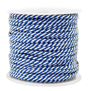 Segeltau 2mm Blue-white