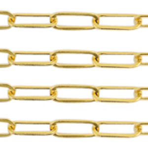 Zubeh&ouml;r aus Stainless Steel - Rostfreiem Stahl Gliederkette Gold