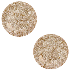 20 mm flach Polaris Elements Cabochon Goldstein Blushing peach
