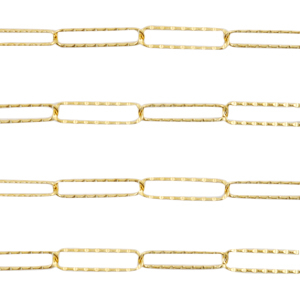 Zubeh&ouml;r aus Stainless Steel - Rostfreiem Stahl Gliederkette Gold