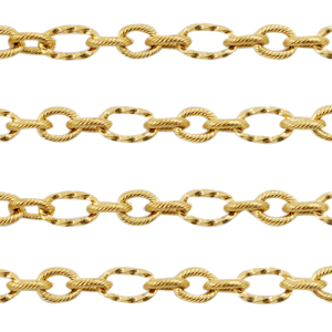 Zubeh&ouml;r aus Stainless Steel - Rostfreiem Stahl Gliederkette Ankerkette Gold
