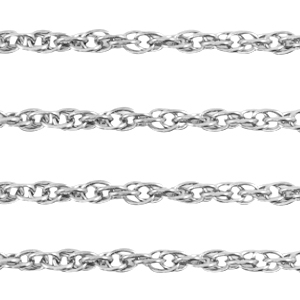 Zubeh&ouml;r aus Stainless Steel - Rostfreiem Stahl Gliederkette Silber