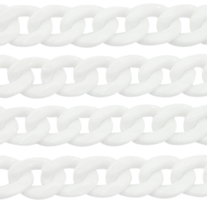 Acryl-Glieder 22mm White