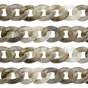 Acryl-Glieder 19mm Grey