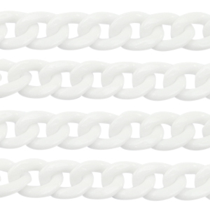 Acryl-Glieder 19mm White