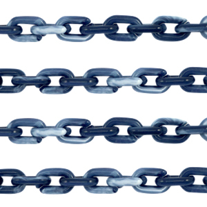 Acryl-Glieder 15mm Dark blue