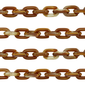 Acryl-Glieder 15mm Brown