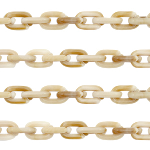Acryl-Glieder 15mm Beige
