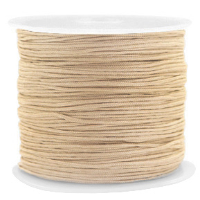 Band Macram&eacute; 0.8mm Champagne