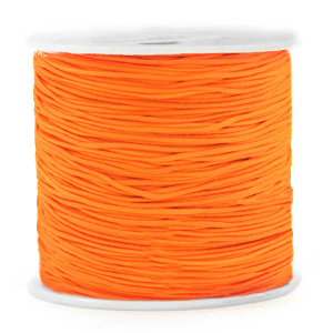 Band Macram&eacute; 0.8mm Neon orange