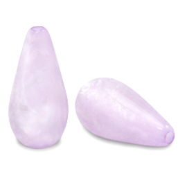 Polaris Perle tropfenform Mosso shiny Pastel lilac