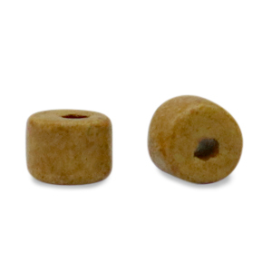 Perlen Griechische Keramik DQ 5mm Mustard brown