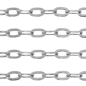 Zubeh&ouml;r aus Stainless Steel - Rostfreiem Stahl Gliederkette Ankerkette Silber