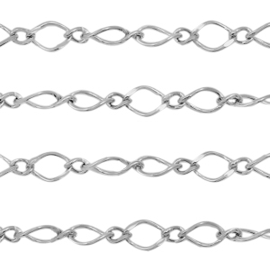 Zubeh&ouml;r aus Stainless Steel - Rostfreiem Stahl Gliederkette Ankerkette Silber