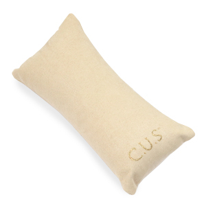Schmuck Display Kissen Sammt C.U.S&reg; Natural beige