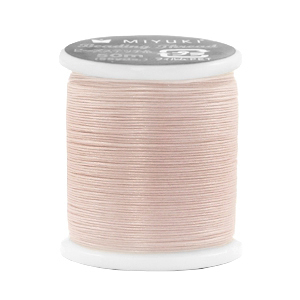 Miyuki Kordel beading Beige braun