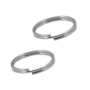 Zubeh&ouml;r aus Stainless Steel - Rostfreiem Stahl Spaltring 10mm Silber