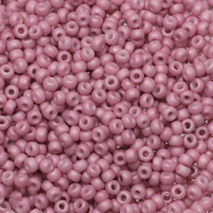 Miyuki 11/0 Rocailles Opaque matte dusty orchid purple 11-2024