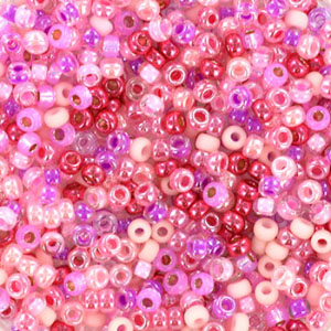 Miyuki 11/0 Rocailles Candyfloss pink 11-mix89