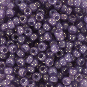 Miyuki 8/0 Rocailles Ceylon translucent lavender 8-2377