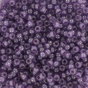 Miyuki 11/0 Rocailles Ceylon translucent lavender 11-2377