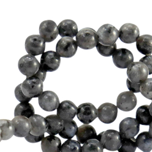 Perlen Naturstein Labradorit 8mm Anthracite black