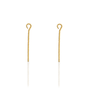 Zubeh&ouml;r aus Stainless Steel - Rostfreiem Stahl Kettelstifte 30mm Gold