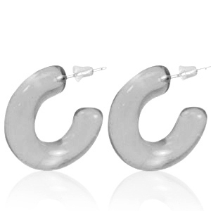 Musthave Ohrringe Creolen Grey