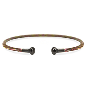 C.U.S&reg; Armreif Brown-silver anthracite