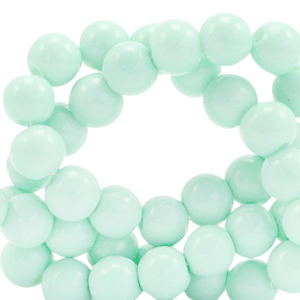 Glas Perlen 4 mm opaque Soothing sea green