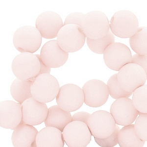 4 mm Perlen aus Acryl matt Touch of pink