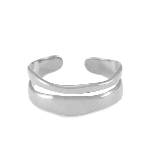 Stainless Steel - Rostfrei Stahl Ringe Silber