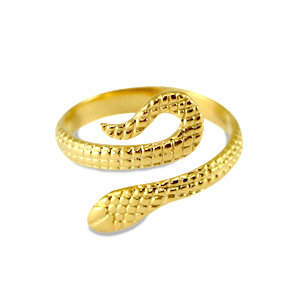 Stainless Steel - Rostfrei Stahl Ringe Gold