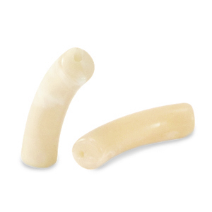 Perlen aus Acryl Tube Bige marble