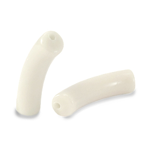 Perlen aus Acryl Tube Off white