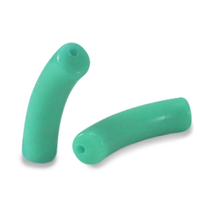 Perlen aus Acryl Tube Turquoise