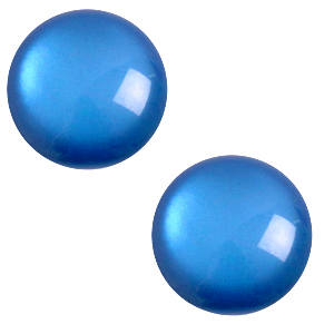 12 mm classic Polaris Elements Cabochon Lucido Light cobalt blue