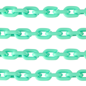 Acryl-Glieder 15mm shiny Turquoise green