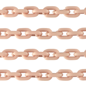 Acryl-Glieder 15mm matt Vintage pink