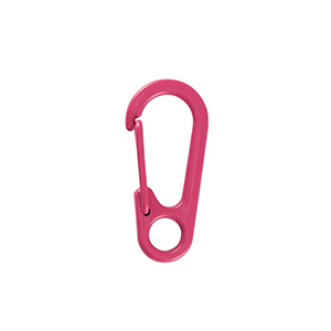 Farbiges Zubeh&ouml;r Karabinerverschluss Neon pink