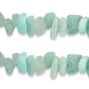 Perle Chips Steine Amazonit Mint green