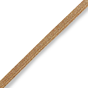 Ibiza Band elastisch Champagne gold metallic