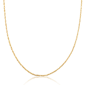 Stainless Steel - Rostfrei Stahl Kette Gold