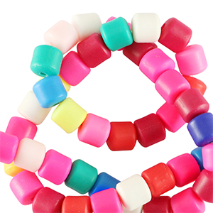 Perlen Polymer 6mm Multicolour